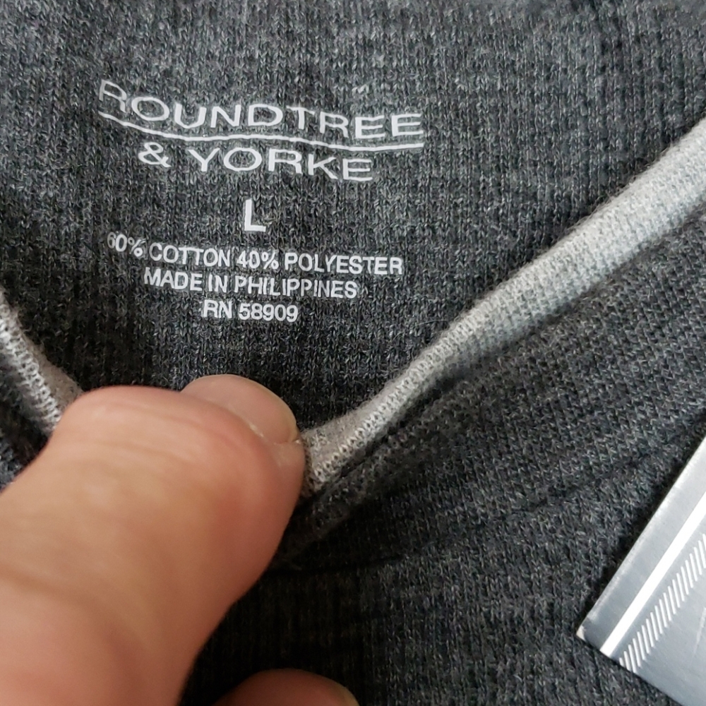 Roundtree  & Yorke mens large sweater - Picture 2 of 3